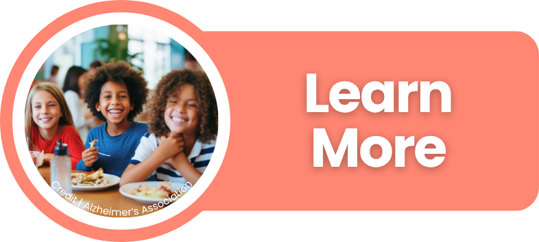 SeniorLivingPoint Learn More Food 4 kids Button